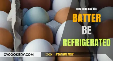 Refrigerating Egg Batter: Safe Storage Duration and Tips
