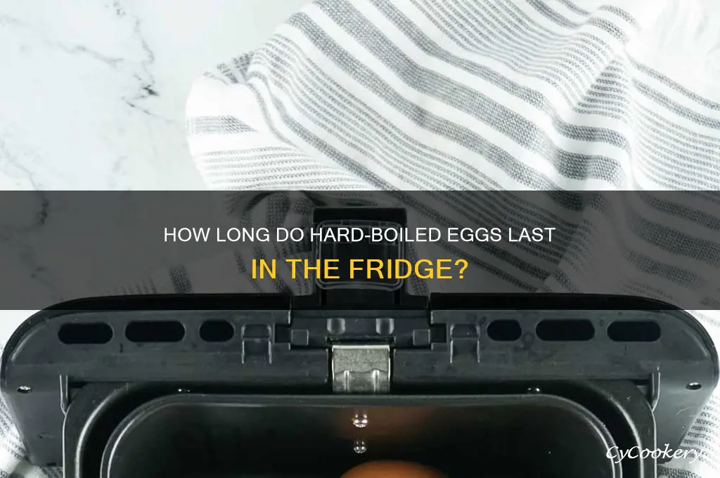 how long can egg be in refrigerator after hardboil