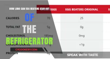 Egg Beaters Shelf Life: How Long Can They Stay Unrefrigerated?