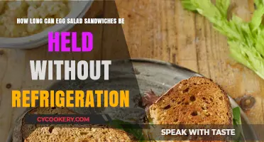 Egg Salad Sandwich Storage: How Long Without Refrigeration?