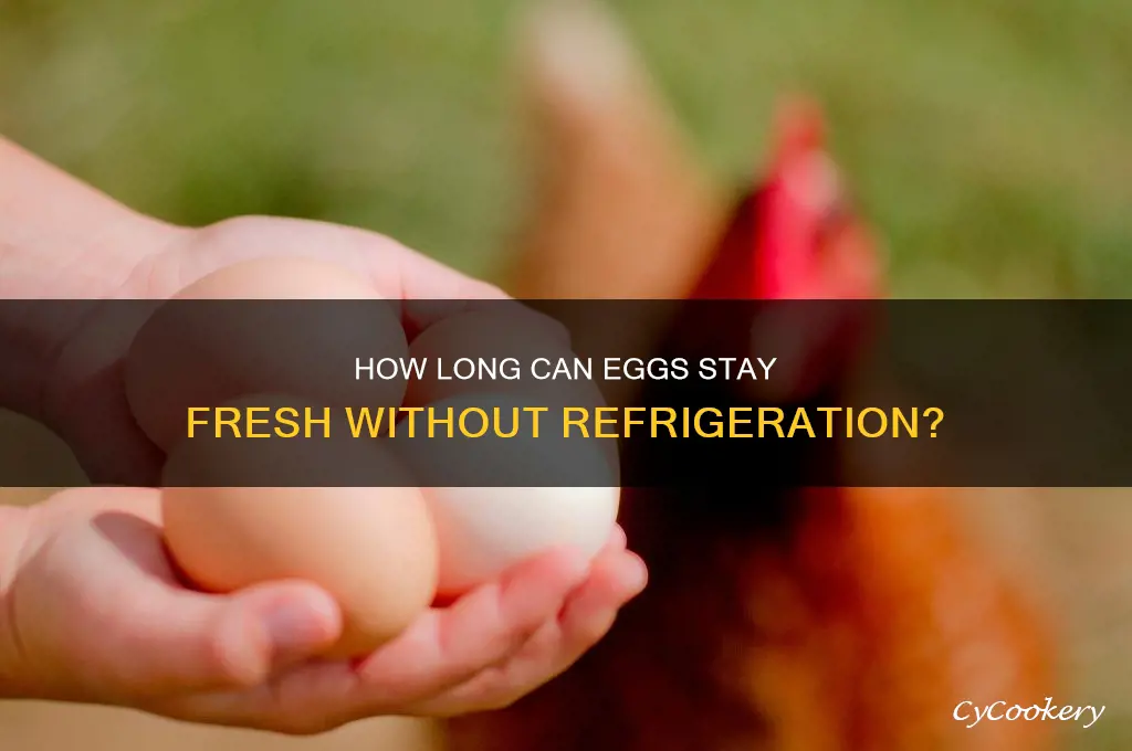 how long can eggs be not refrigerated