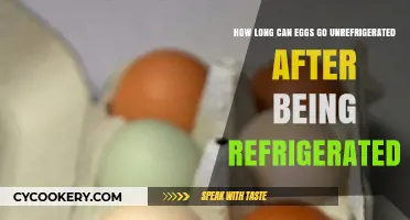 How Long Can Refrigerated Eggs Safely Sit Unrefrigerated?