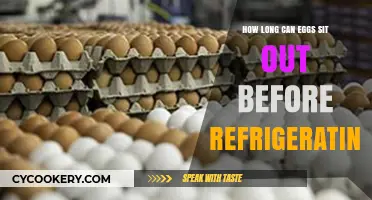 How Long Can Eggs Sit Out Safely Before Refrigerating?