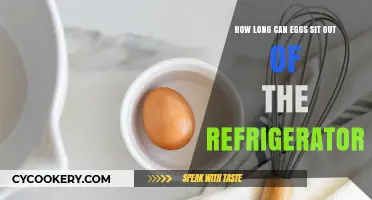 How Long Can Eggs Safely Sit Out Unrefrigerated?