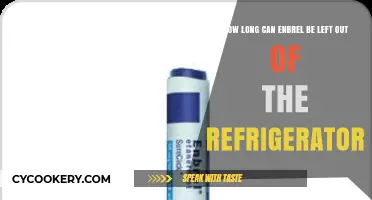 Enbrel Storage Tips: How Long Can It Stay Unrefrigerated?