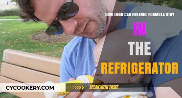 Enfamil Formula Storage: Refrigerator Shelf Life Explained