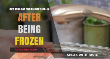 Refrigerating Thawed Fish: Safe Storage Times After Freezing Explained