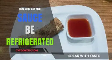 Refrigerating Fish Sauce: Shelf Life and Storage Tips Explained