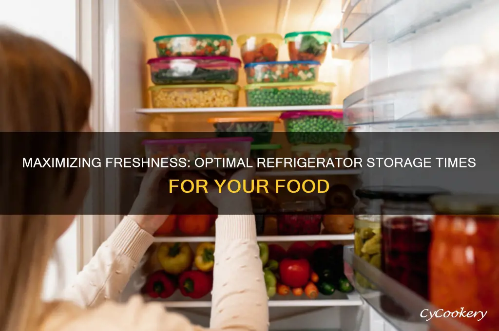how long can food be kept in the refrigerator