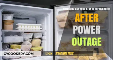 Food Safety After Power Outage: Refrigerator Storage Time Limits