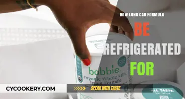 Refrigerated Formula Storage: How Long is it Safe to Keep?