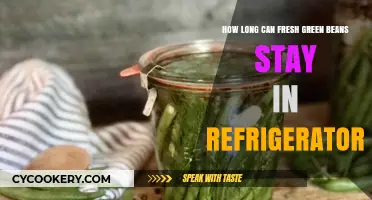Fresh Green Beans: Refrigerator Storage Time and Tips for Longevity