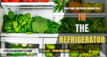 Maximizing Freshness: How Long Do Greens Last in the Fridge?