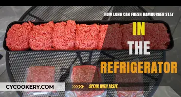 Fresh Hamburger Shelf Life: Refrigerator Storage Duration Explained