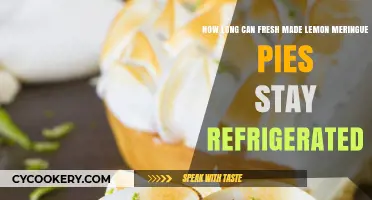 Refrigerated Lemon Meringue Pie: Freshness and Storage Duration Explained