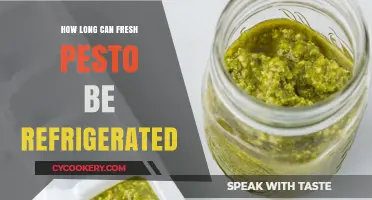 Refrigerating Fresh Pesto: Shelf Life and Storage Tips Revealed