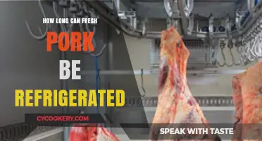 Refrigerating Fresh Pork: Safe Storage Duration and Tips