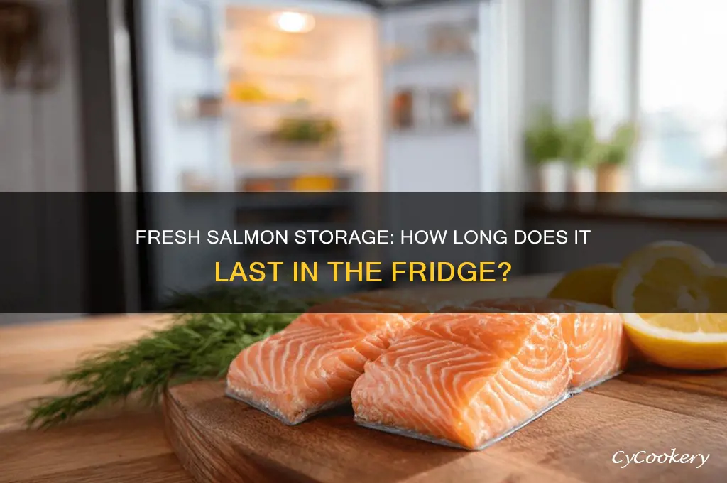 how long can fresh salmon stay in the refrigerator