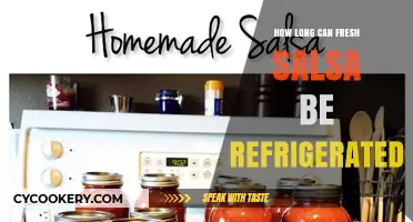 Refrigerating Fresh Salsa: Optimal Storage Time and Safety Tips