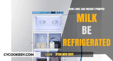 Refrigerating Freshly Pumped Milk: Safe Storage Duration Explained