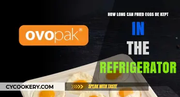 Refrigerated Fried Eggs: Safe Storage Time and Tips