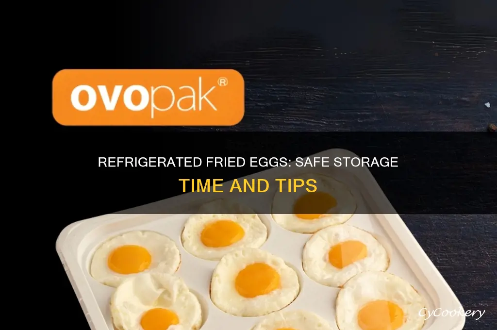how long can fried eggs be kept in the refrigerator