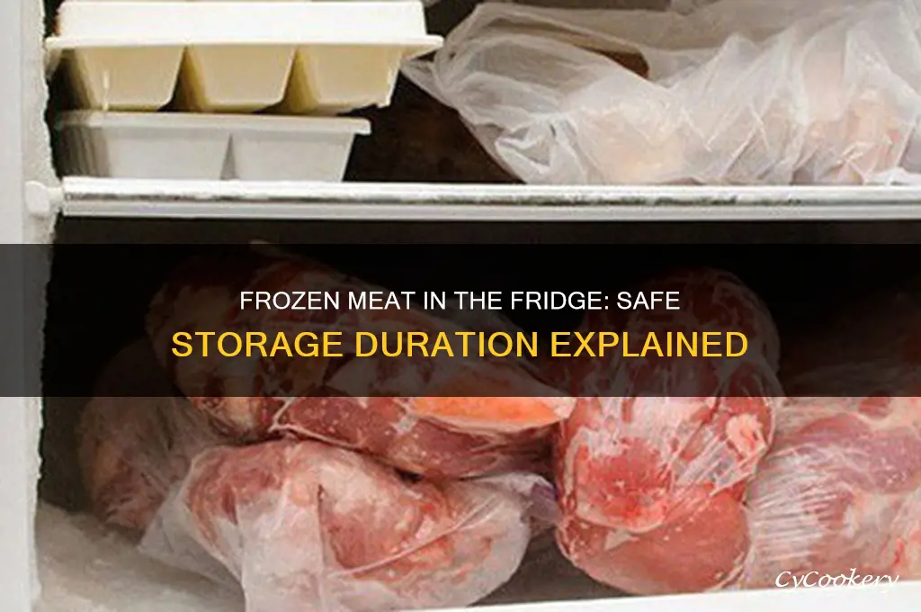 how long can frozen meat stay in refrigerator