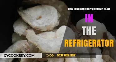 Safely Thawing Frozen Shrimp: Optimal Refrigerator Time Explained