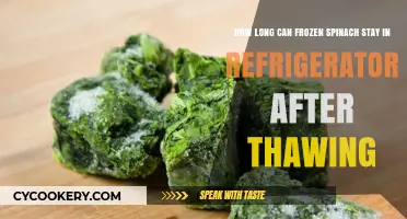 Thawed Spinach Shelf Life: How Long Does It Last in Fridge?