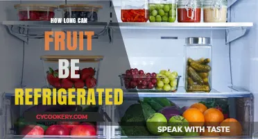 Maximizing Freshness: Optimal Refrigeration Time for Your Fruits
