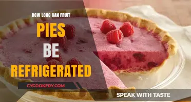 Refrigerating Fruit Pies: Optimal Storage Time and Freshness Tips