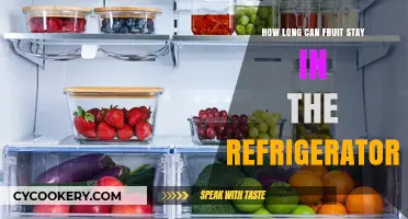 Maximizing Freshness: Optimal Refrigerator Storage Times for Fruits