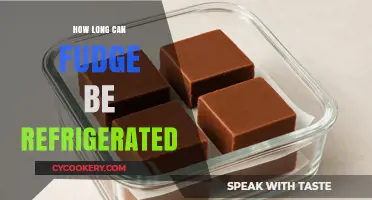 Refrigerated Fudge Storage: How Long Can It Stay Fresh?