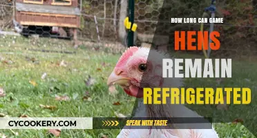 Refrigerating Game Hens: Optimal Storage Time and Safety Tips
