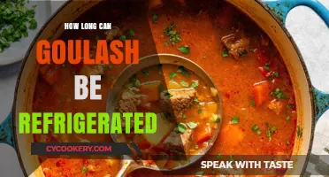 Refrigerating Goulash: Safe Storage Tips and Shelf Life Explained
