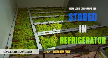Maximizing Grape Freshness: Optimal Refrigerator Storage Time Explained