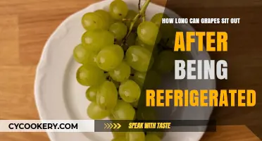 How Long Can Refrigerated Grapes Sit Out Safely?