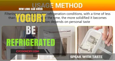 Greek Yogurt Shelf Life: Refrigeration Tips for Freshness and Safety