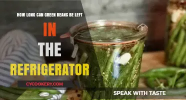 How Long Do Green Beans Stay Fresh in the Fridge?