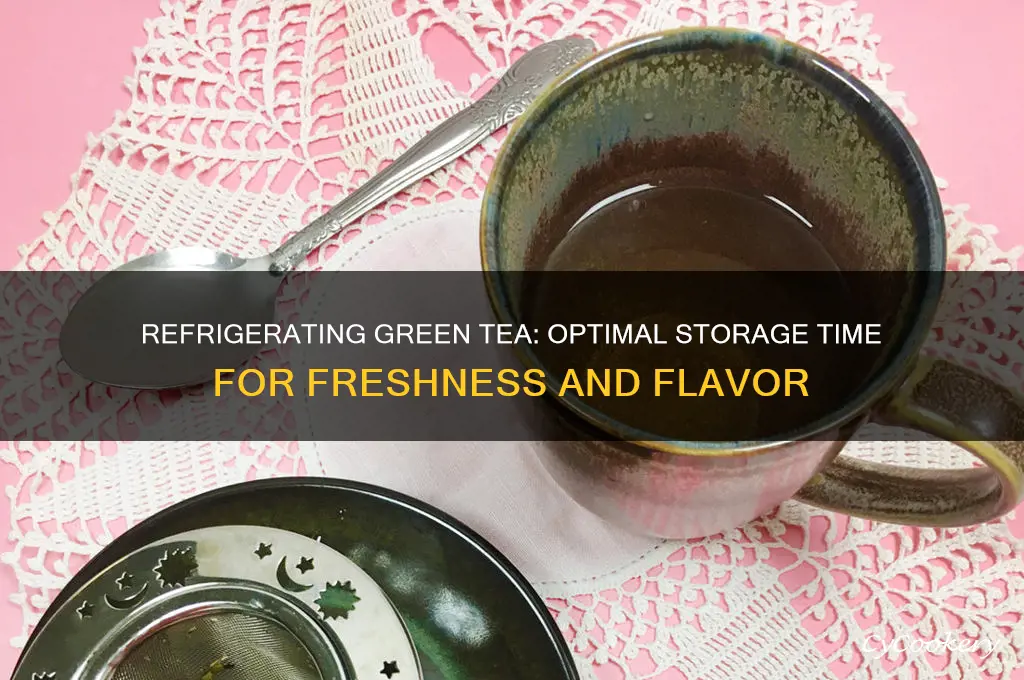 how long can green tea be refrigerated