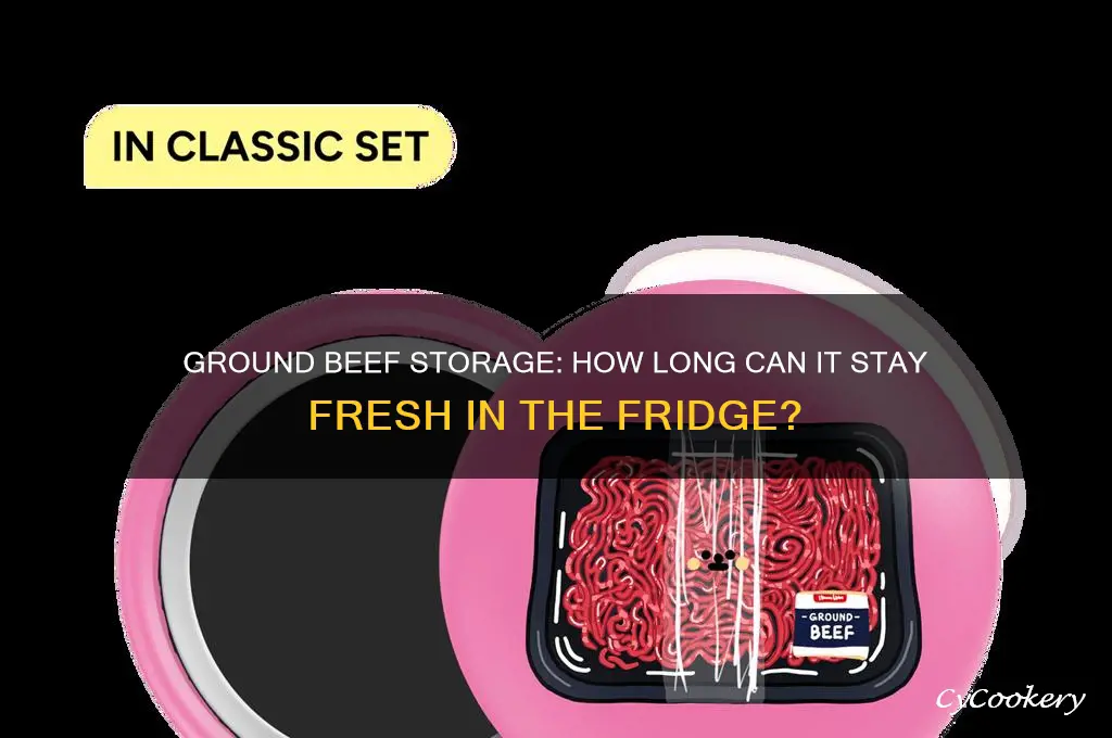 how long can ground beef be in the refrigerator