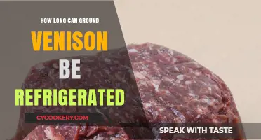 Refrigerating Ground Venison: Safe Storage Duration and Tips