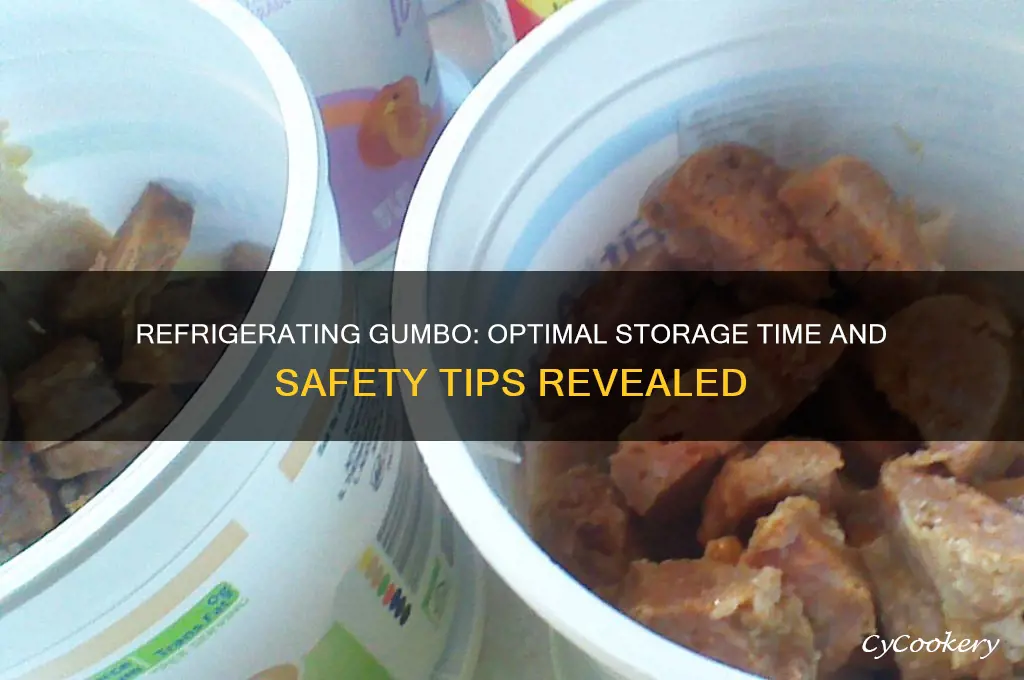 how long can gumbo be refrigerated
