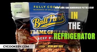 Refrigerated Hamburger Patties: Safe Storage Time and Tips