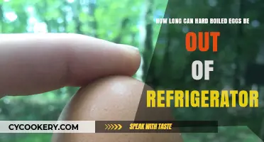 How Long Can Hard-Boiled Eggs Sit Out Safely?