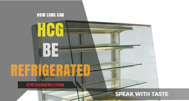 Refrigerating HCG: Safe Storage Duration and Best Practices Explained