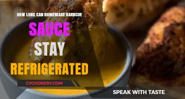 Refrigerated Homemade BBQ Sauce: Shelf Life and Storage Tips
