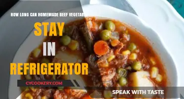 Storing Homemade Beef Vegetable Soup: Refrigerator Shelf Life Guide