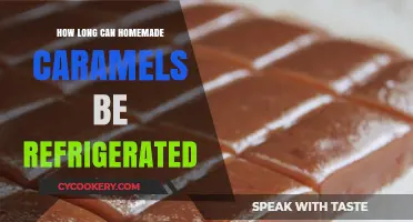 Refrigerating Homemade Caramels: Optimal Storage Time and Freshness Tips