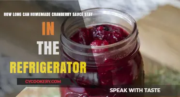 Homemade Cranberry Sauce: Refrigerator Shelf Life and Storage Tips
